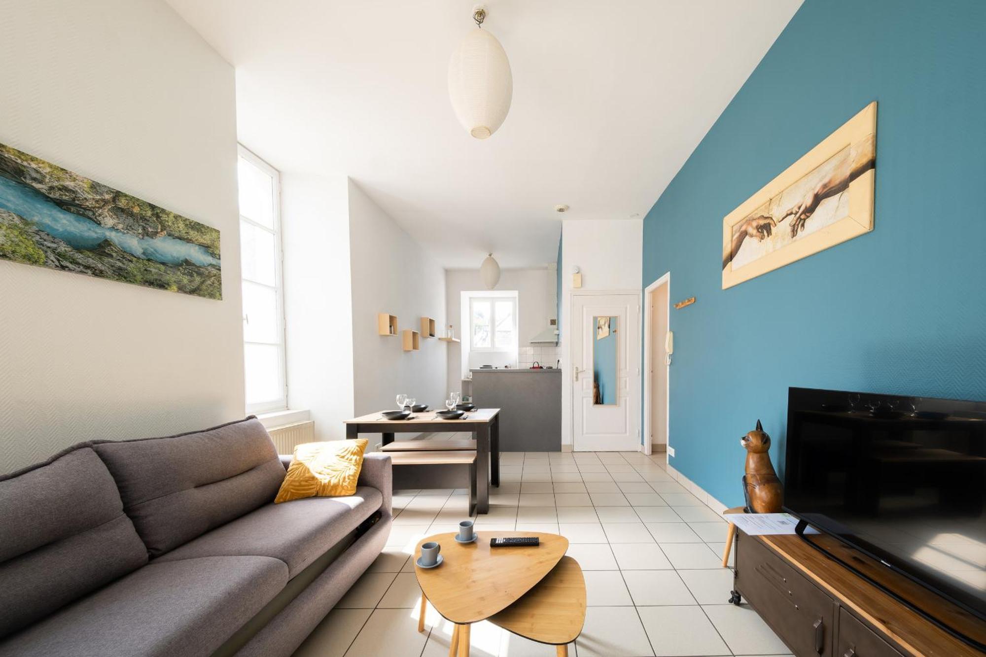 Nid Douillet 4Places 2Lits Coeur De Ville Logement Hote-Zen Wifi Segre Exterior photo